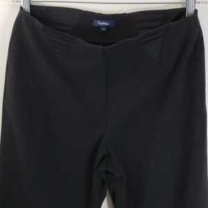 Reitmans Pull On Women Black Straight Pant